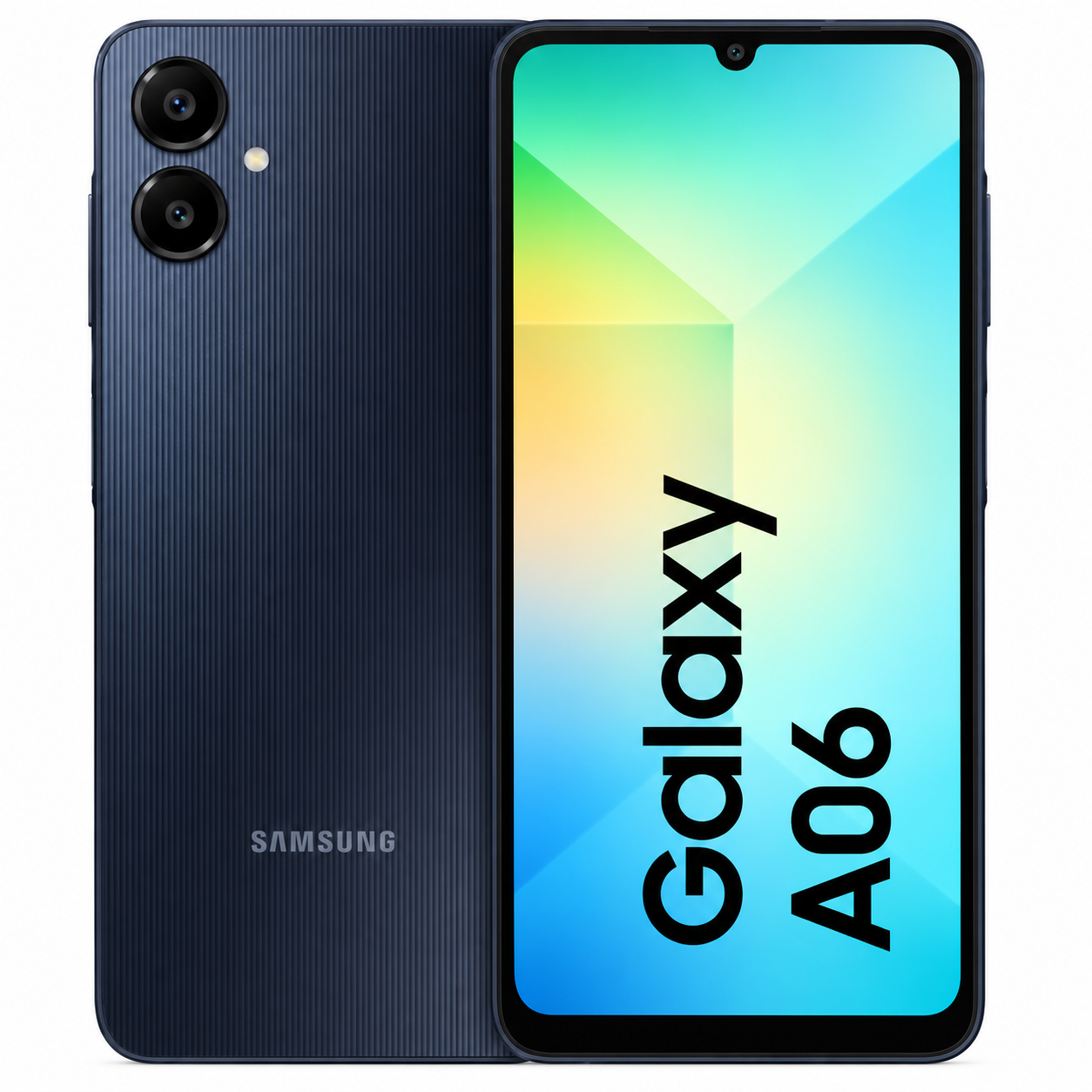 Samsung Galaxy A06 6.7-Inch HD+ Display Smartphone – 4GB RAM, 64GB ROM, 50MP Dual Camera, 5000mAh Long-Lasting Battery – Black