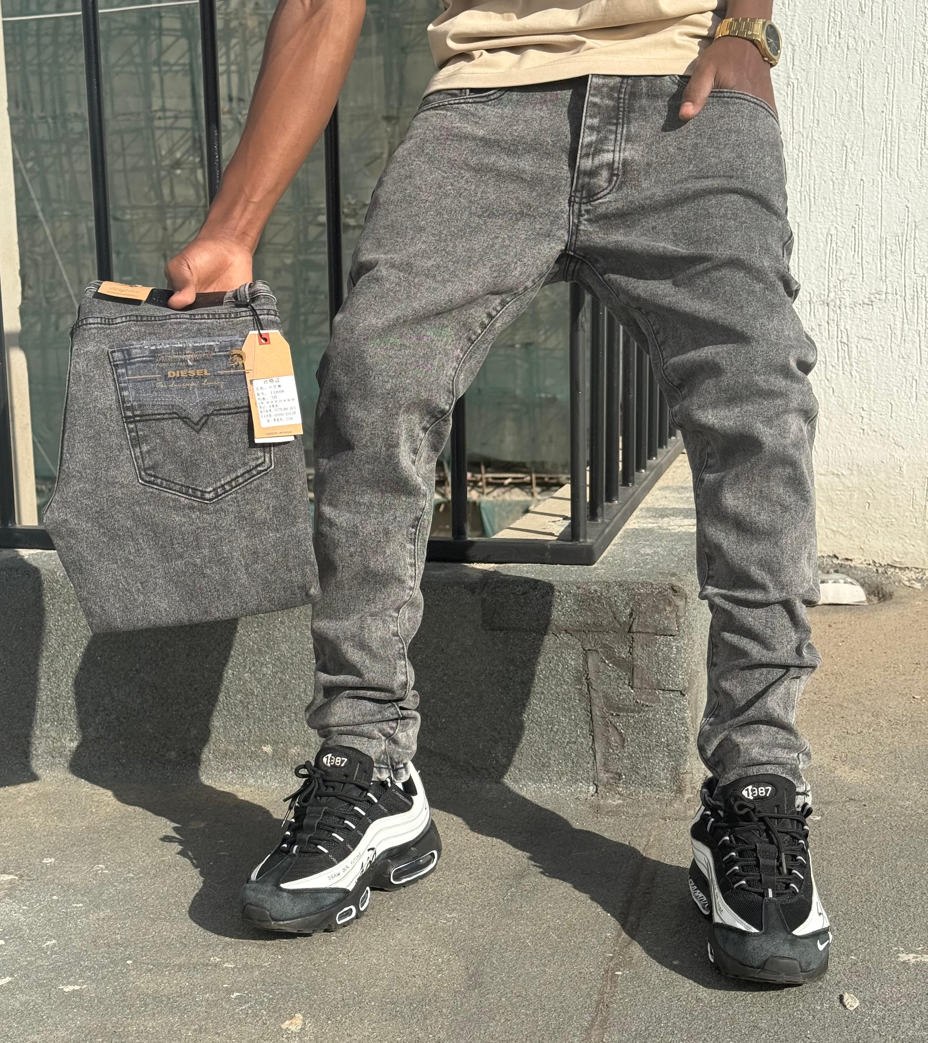 Men’s Stretch Denim Jeans Trouser – Premium Cotton Blend Slim Fit Casual Pants for Everyday Wear, Durable Comfortable Fashion Jeans for Office, Travel, Streetwear and Weekend Styling