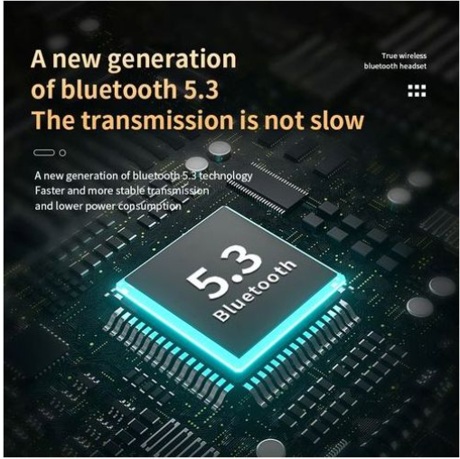 TiLECC Wireless Earphones Bluetooth 5.3 Slide Cover Long LifeWorks with Bluetooth 5.3 chip for fast and stable connection.Built-in premium driver units for great sound qualit