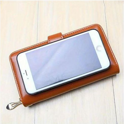 PU Leather Women's Hand Holding Wallet - Brown It is suitable for different types of clothing and different occasions, shows your good taste and exquisite.