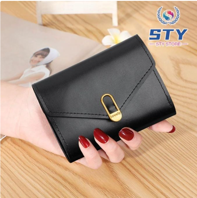 STY Women Short Wallet Ladies Coin Purse Tri-fold Wallet Card Case,This wallet is a lightweight model, which is easy to carry and meet your daily use needs
