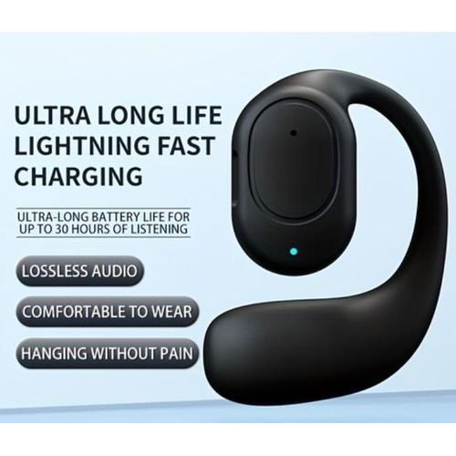 OFIA HUNTOP A66 Wireless Earphone – Bone Conduction Technology, IPX Waterproof, Type-C Fast Charging