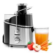 Geepas 800W 4-in-1 Heavy Duty Blender & Juice Extractor System – Professional Stainless Steel Kitchen Food Processor with Multi-Jar Attachments for Blending, Juicing, Grinding & Chopping GSB44016