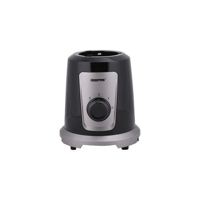 Geepas 2-in-1 Multifunctional Blender (1.5L) – 550W – Model GSB44030N with 1.5L Unbreakable Jar & Grinder Mill Attachment – 550W Powerful Motor for Home Kitchen Use And Stainless Steel Blades