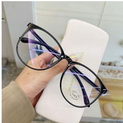 Anti Blue Light Glasses Women Vintage Computer Men Eyeglasses Plain Frame Gaming Spectacles Bluelight Glasses Eyewear