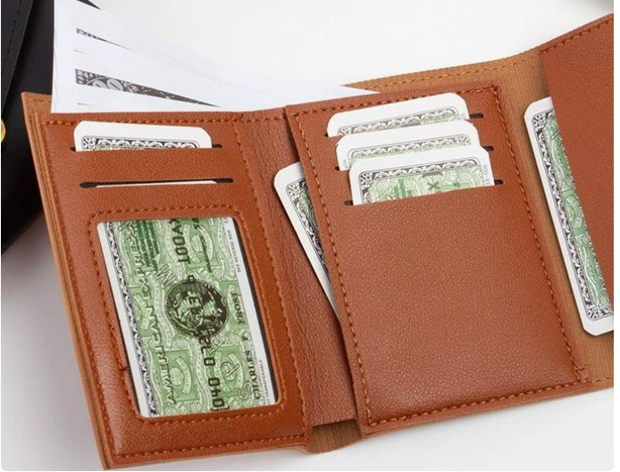 STY Women Short Wallet Ladies Coin Purse Tri-fold Wallet Card Case,This wallet is a lightweight model, which is easy to carry and meet your daily use needs