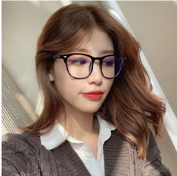 Anti Blue Light Glasses Women Vintage Computer Men Eyeglasses Plain Frame Gaming Spectacles Bluelight Glasses Eyewear