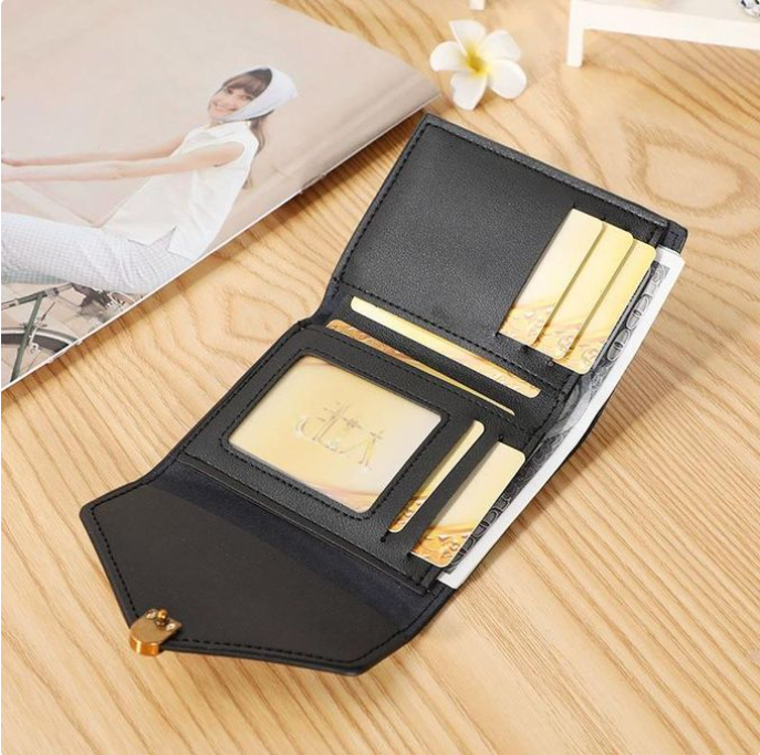STY Women Short Wallet Ladies Coin Purse Tri-fold Wallet Card Case,This wallet is a lightweight model, which is easy to carry and meet your daily use needs