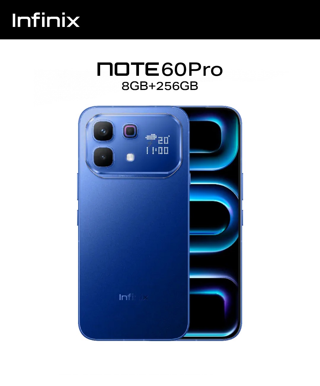 Infinix Note 60 Pro 5G | 6,500mAh Big Battery | 12GB RAM + 256GB ROM | Snapdragon 7s Gen 4 | 50MP OIS Camera — 1 Year Warranty