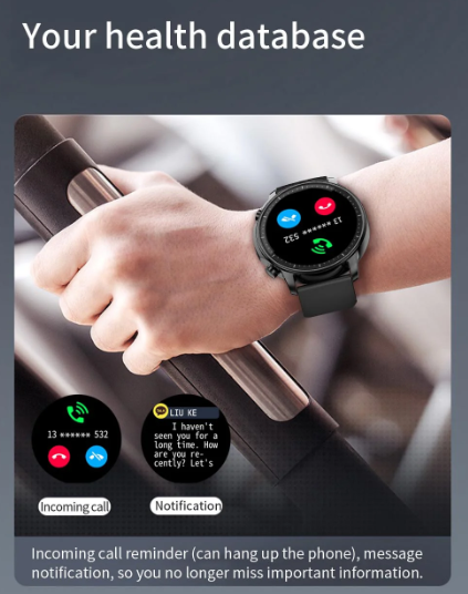 Watch 5 V23 Pro Smartwatch - Constellation Dial, Bluetooth Calling, Fitness & Health Tracker - Brand New