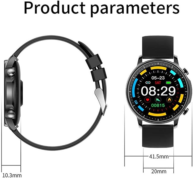 Watch 5 V23 Pro Smartwatch - Constellation Dial, Bluetooth Calling, Fitness & Health Tracker - Brand New