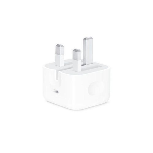 Apple 35W Dual USB-C Port Compact Power Adapter – Fast Charger for Mac, iPhone, iPad & Apple Watch (White)