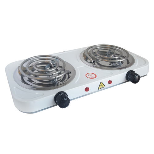 JX-2020B Double Electric Hot Plate Cooker – Fast Heating Portable Dual Burner Stove