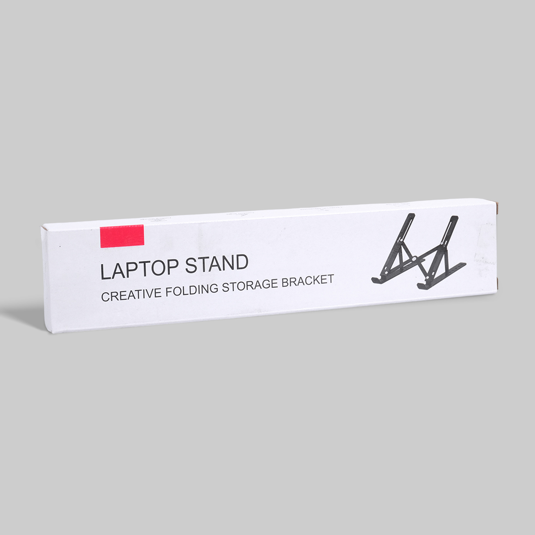 Adjustable Laptop Stand Portable Folding Storage Bracket Ergonomic Height Adjustable Portable Riser Bracket for Laptops & Tablets