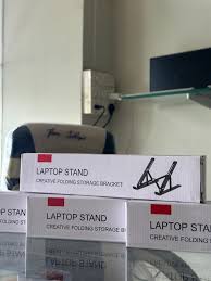 Adjustable Laptop Stand Portable Folding Storage Bracket Ergonomic Height Adjustable Portable Riser Bracket for Laptops & Tablets