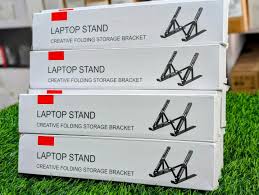Adjustable Laptop Stand Portable Folding Storage Bracket Ergonomic Height Adjustable Portable Riser Bracket for Laptops & Tablets