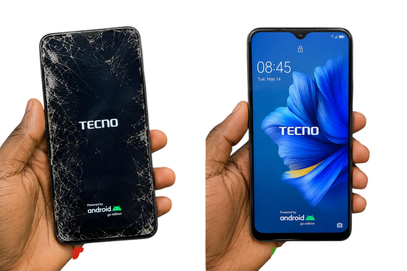infinix hot9, tecno spark 5 screen, infinix note 7screen,techno camon 15 screen replacement LCD+touch.BEST Quality!with free 50Ml T-7000 adhesive glue for attachment and 3 rubber bands