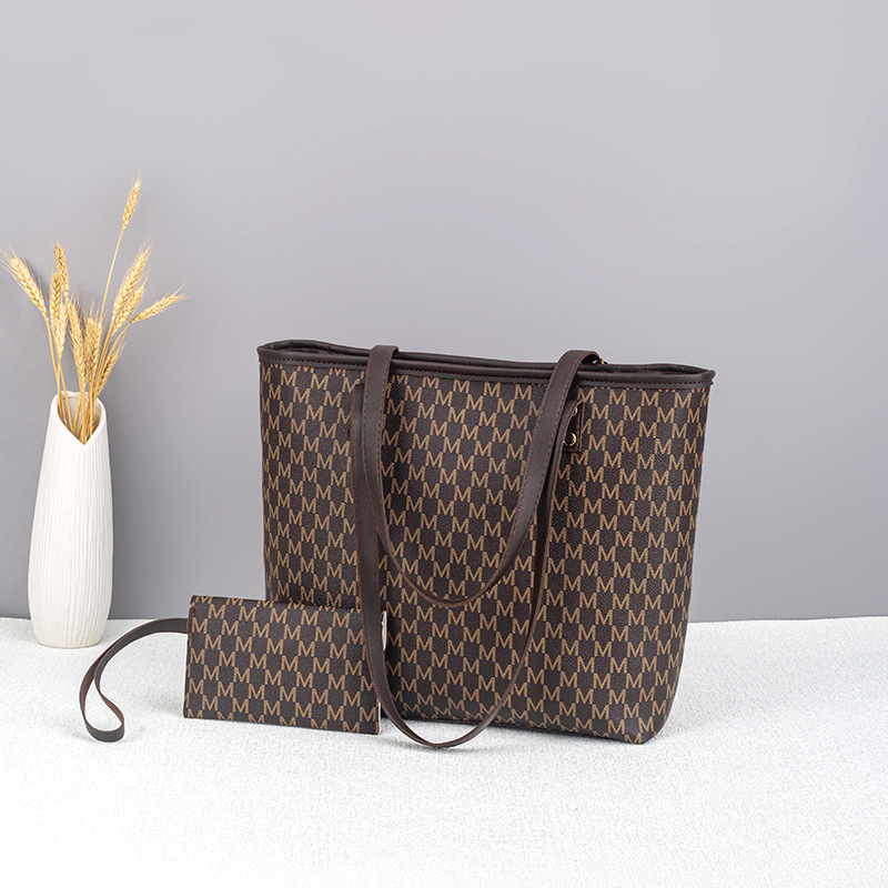 2026 New Model Cross-border Best-selling Large Capacity Commuting Tote Bag Handbag Scarf Set Tote Bag