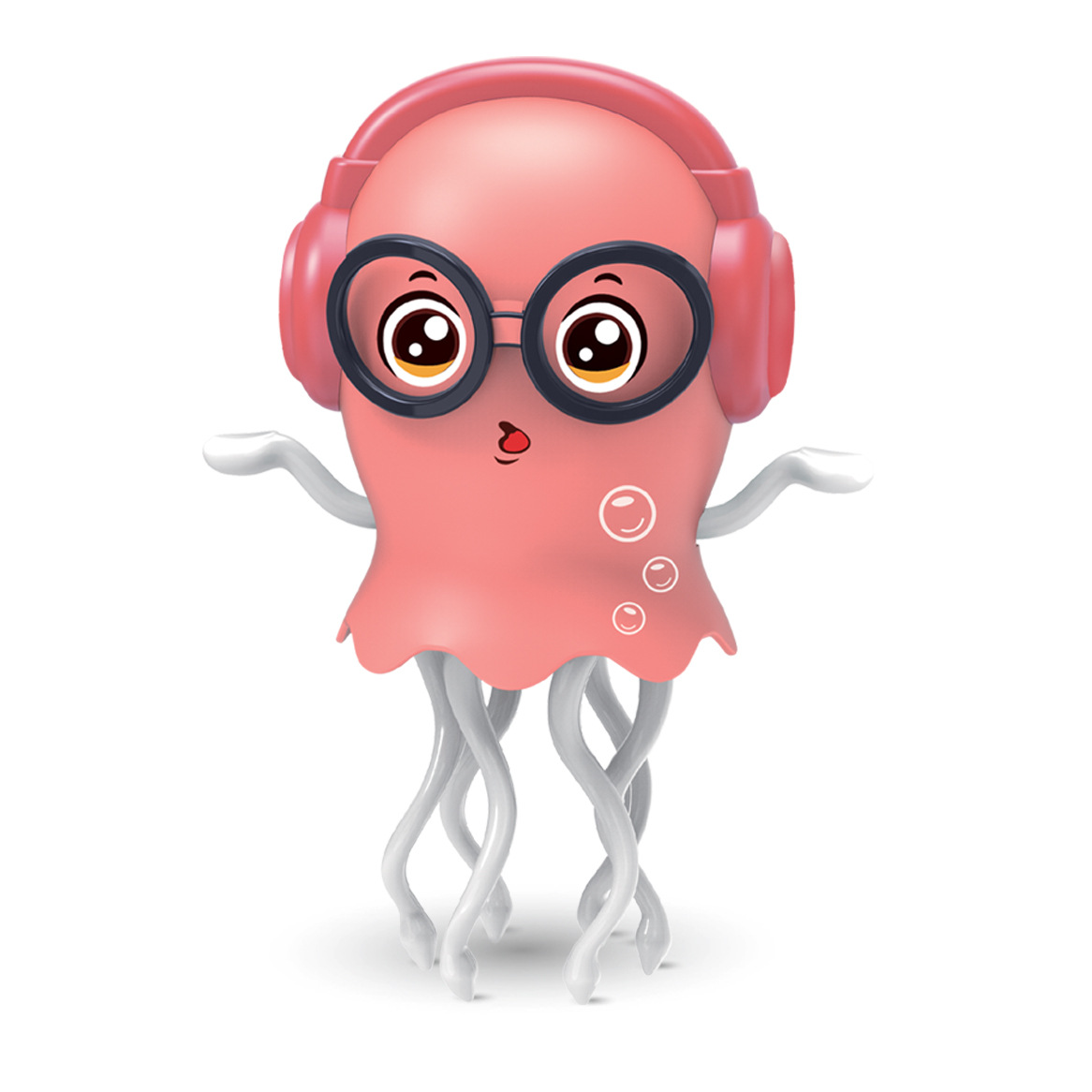 Magic dancing jellyfish electric toy, multi-functional, omnidirectional, self-avoiding obstacle, jellyfish educational children's toy