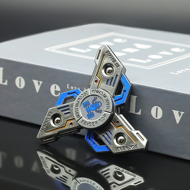 Fingertip Gyroscope Fidgeting Toys Long Rotation Time Edc Silent Bearings Fidget Spinner Metal Juguetes Sensoriales Adultos