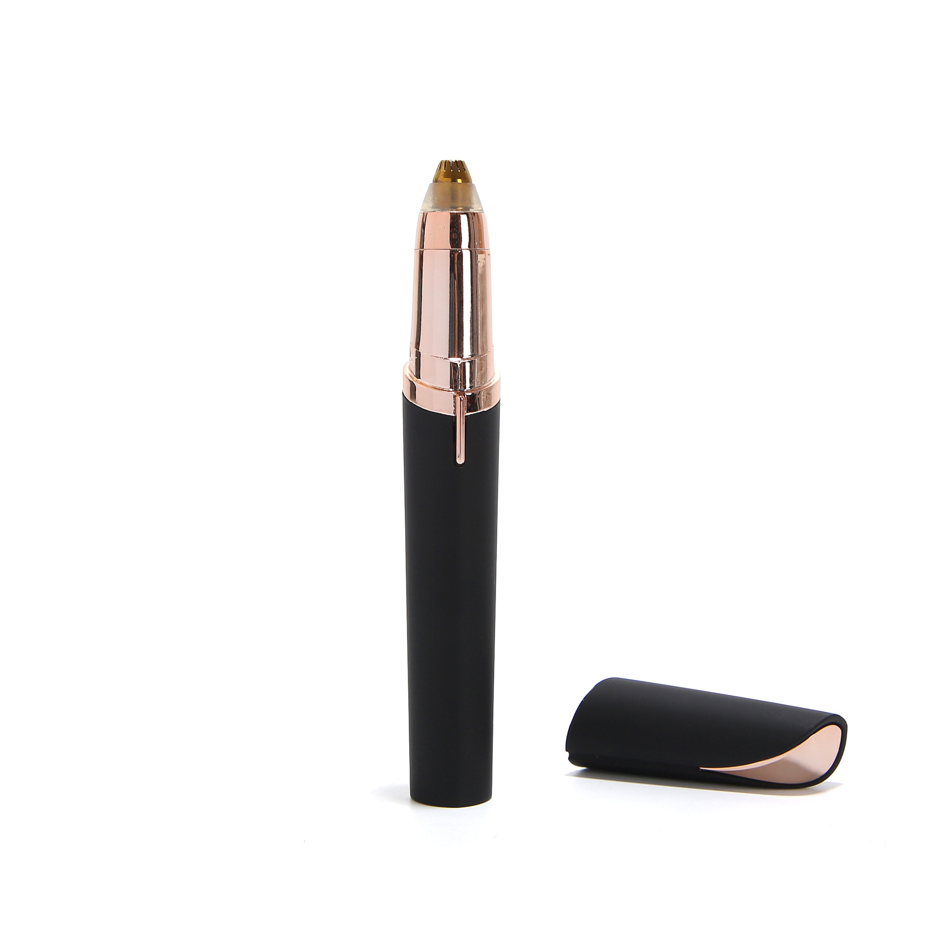 Womens Electric Eyebrow Trimmer Eye Brow Shaper Pencil Face Hair Remover For Women Automatic Eyebrow Shavers Pocketknife view 10