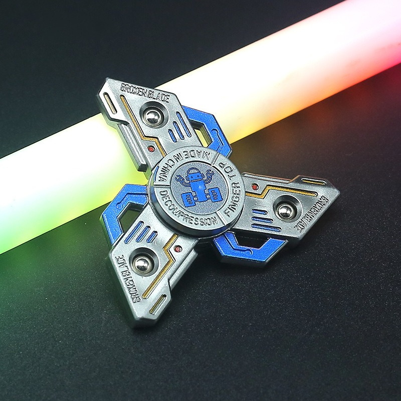 Fingertip Gyroscope Fidgeting Toys Long Rotation Time Edc Silent Bearings Fidget Spinner Metal Juguetes Sensoriales Adultos