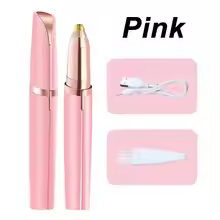Womens Electric Eyebrow Trimmer Eye Brow Shaper Pencil Face Hair Remover For Women Automatic Eyebrow Shavers Pocketknife view 8