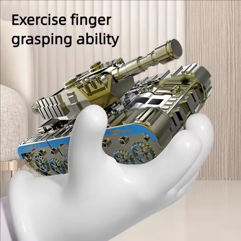 Creative Mech Fidget Spinner Simulated Tank Deformation Robot Adult Fidget Toys Plastic Hand Spinner Stress Relief Toy