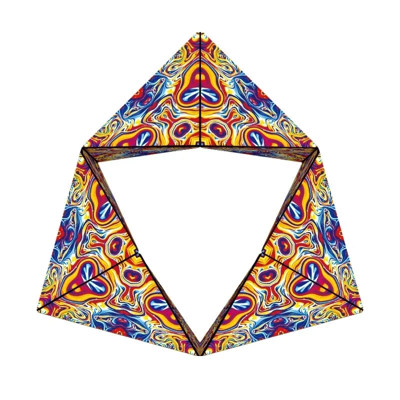 Variety Geometric Changeable Magnetic Magic Cube Anti Stress 3D Hand Flip Puzzle Cube Kids Stress Reliever Fidget Toy