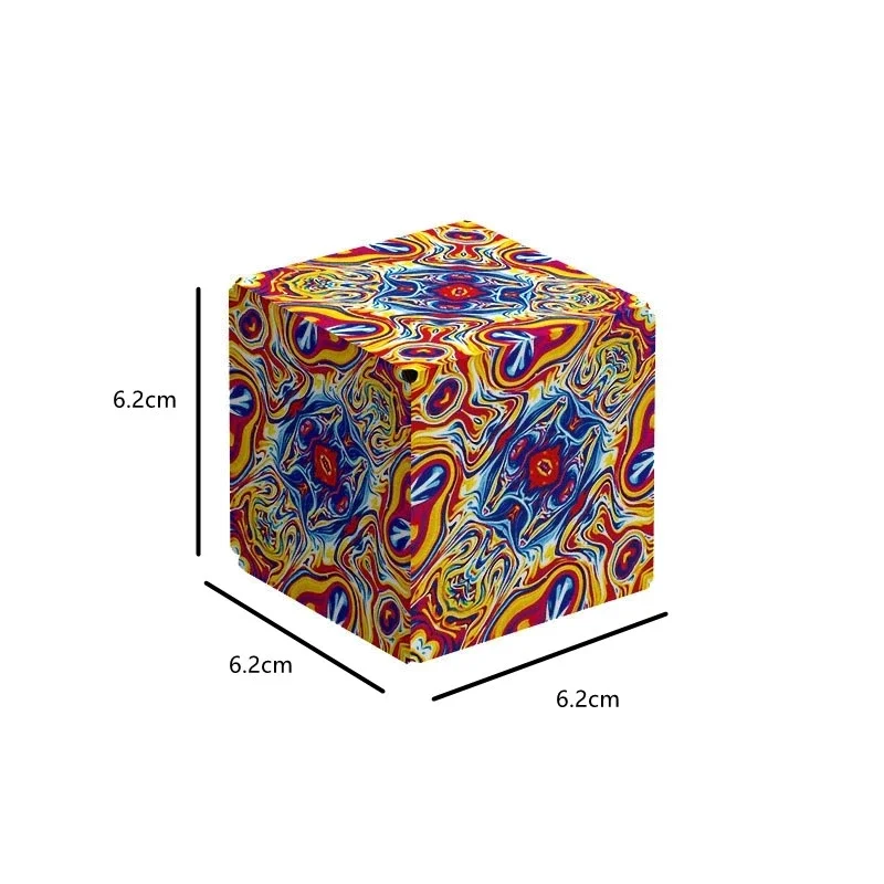 Variety Geometric Changeable Magnetic Magic Cube Anti Stress 3D Hand Flip Puzzle Cube Kids Stress Reliever Fidget Toy