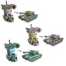Creative Mech Fidget Spinner Simulated Tank Deformation Robot Adult Fidget Toys Plastic Hand Spinner Stress Relief Toy