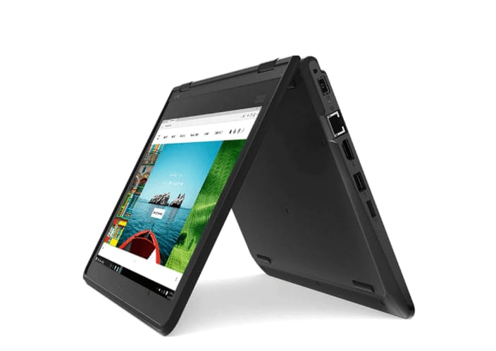 LENOVO THINKPAD YOGA 11E X 360 INTEL CELERON 4GBRAM 128SSD 11.6 ANTI-GLARE HD DISPLAY  2 IN 1 BUSSINESS LAPTOP EX UK