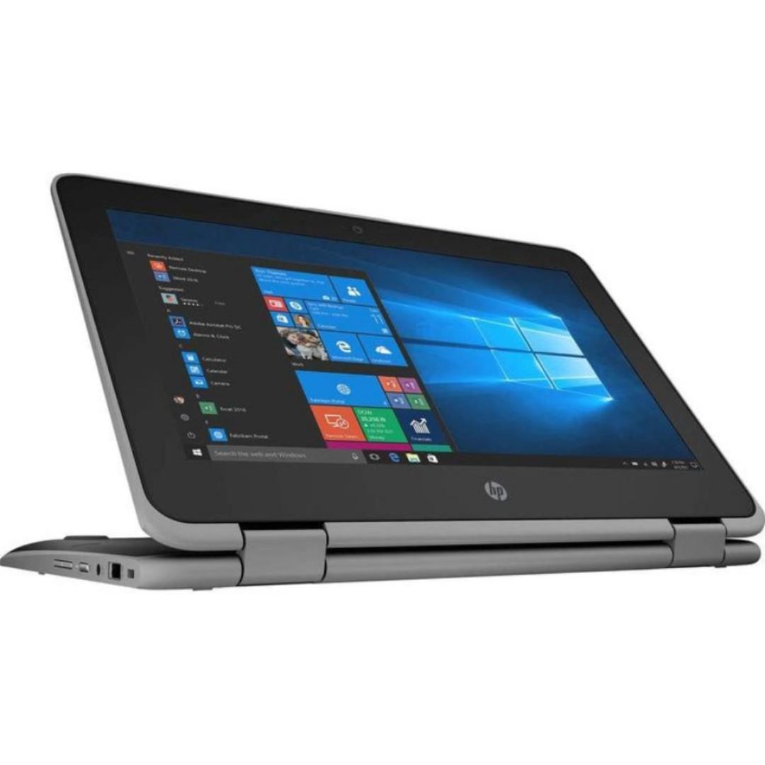 GRADE A EX UK LAPTOPS HP PROBOOK 11G2 INTEL COI5 7THGEN X360 8GBRAM256SSD 11.6 INCH DISPLAY WITH SIX MONTH WARRANTY .