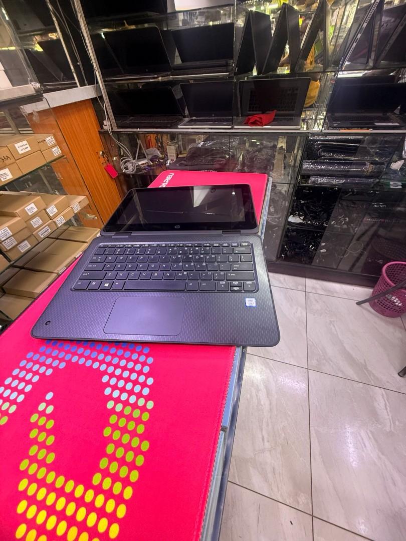 GRADE A EX UK LAPTOPS HP PROBOOK 11G2 INTEL COI5 7THGEN X360 8GBRAM256SSD 11.6 INCH DISPLAY WITH SIX MONTH WARRANTY .