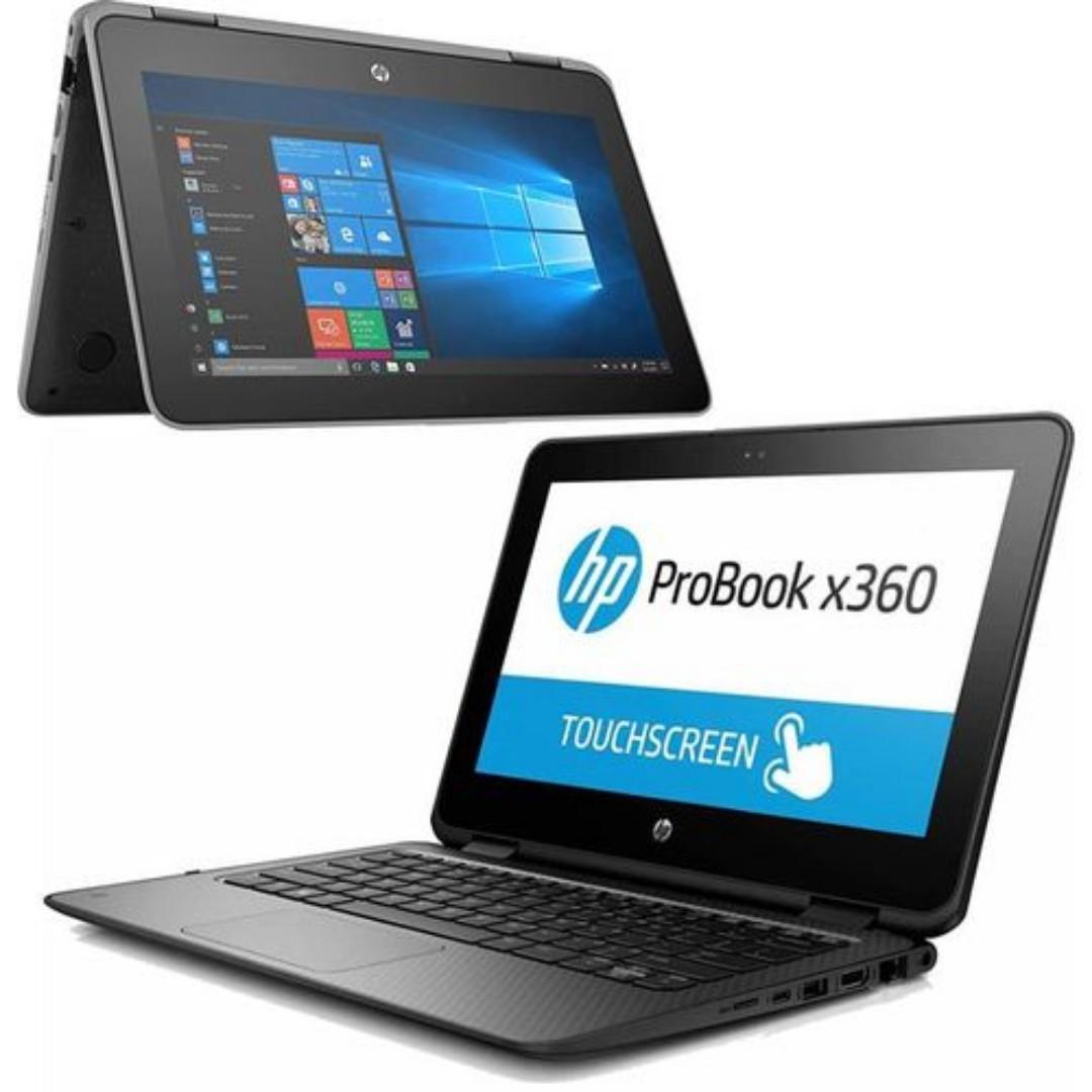 GRADE A EX UK LAPTOPS HP PROBOOK 11G2 INTEL COI5 7THGEN X360 8GBRAM256SSD 11.6 INCH DISPLAY WITH SIX MONTH WARRANTY .