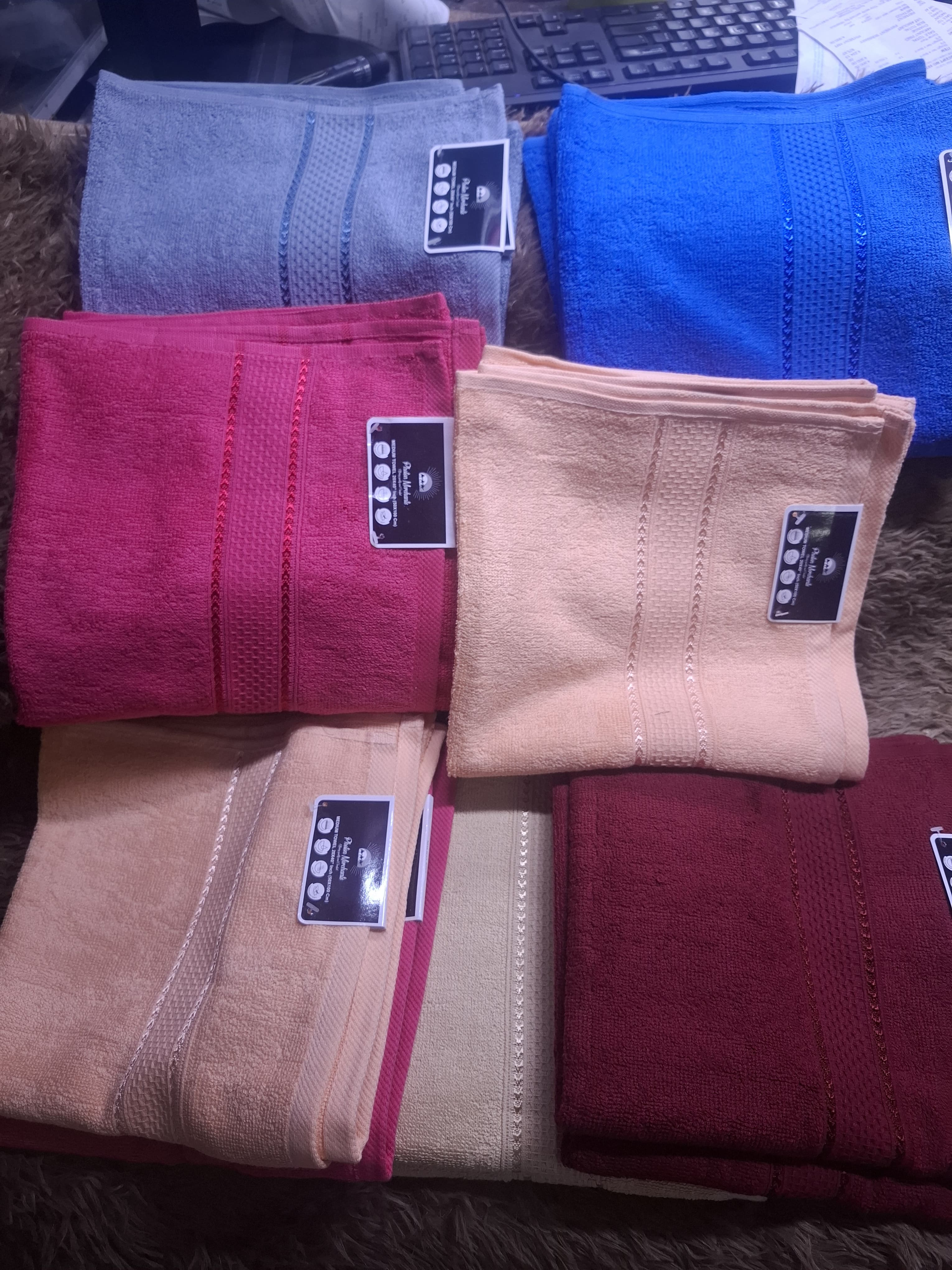 🔥👌COTTON SALOON TOWEL , HIGH QUALITY SALOON TOWEL, COLORFUL SALOON TOWEL