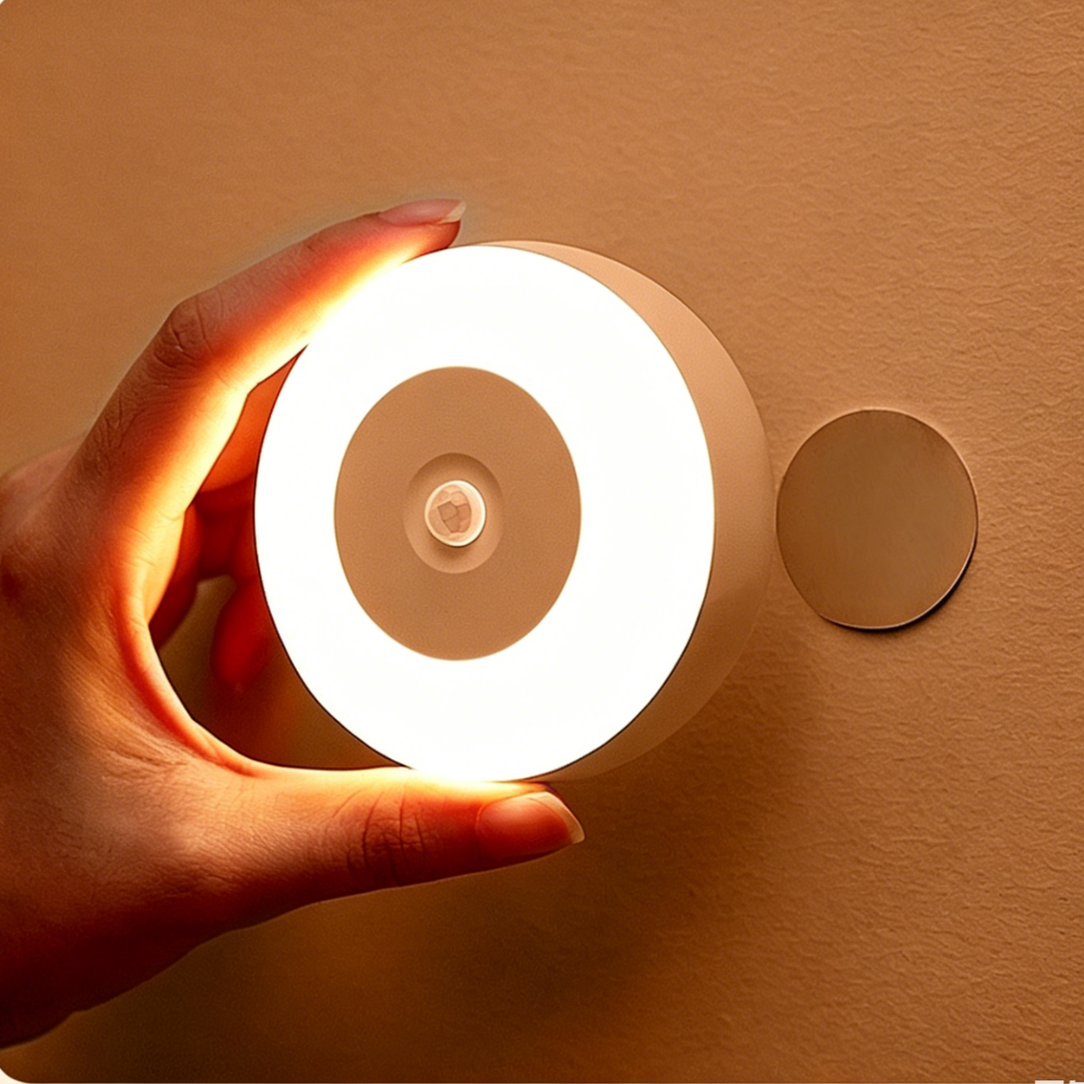 Rechargeable Led Night Light Motion Sensor Light Wireless Wall Lamp Reading Book Light for Bedroom Cabinet