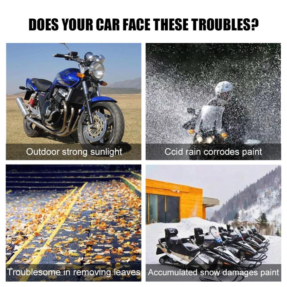 Motorcycle Cover Universal All Weather Waterproof Dustproof Outdoor Bike Scooter Protector M/L/XL Rain Cove Direct Sales Bicycle Rain Dust Cover Disposable Bike Motorcycle Cover
