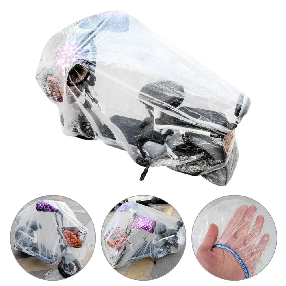 Motorcycle Cover Universal All Weather Waterproof Dustproof Outdoor Bike Scooter Protector M/L/XL Rain Cove Direct Sales Bicycle Rain Dust Cover Disposable Bike Motorcycle Cover