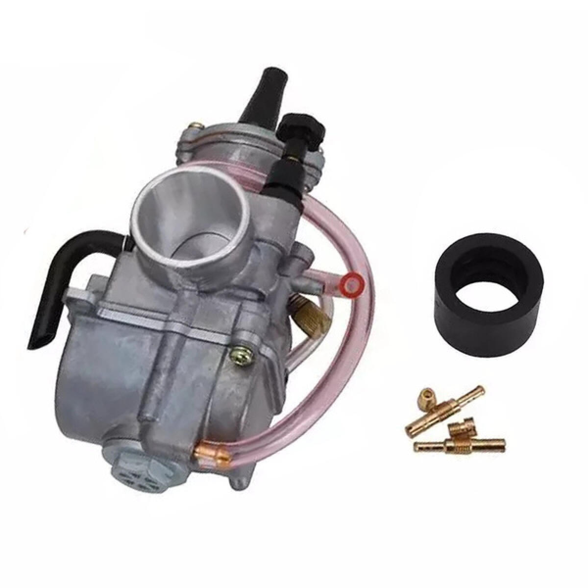 Motorcycle Carburetor With Free Jet For Keihin KOSO PWK 24 26 28 30 32 34mm 2T 4T ATV Quad Go Kart Dirt Bike Scooter 50-250cc