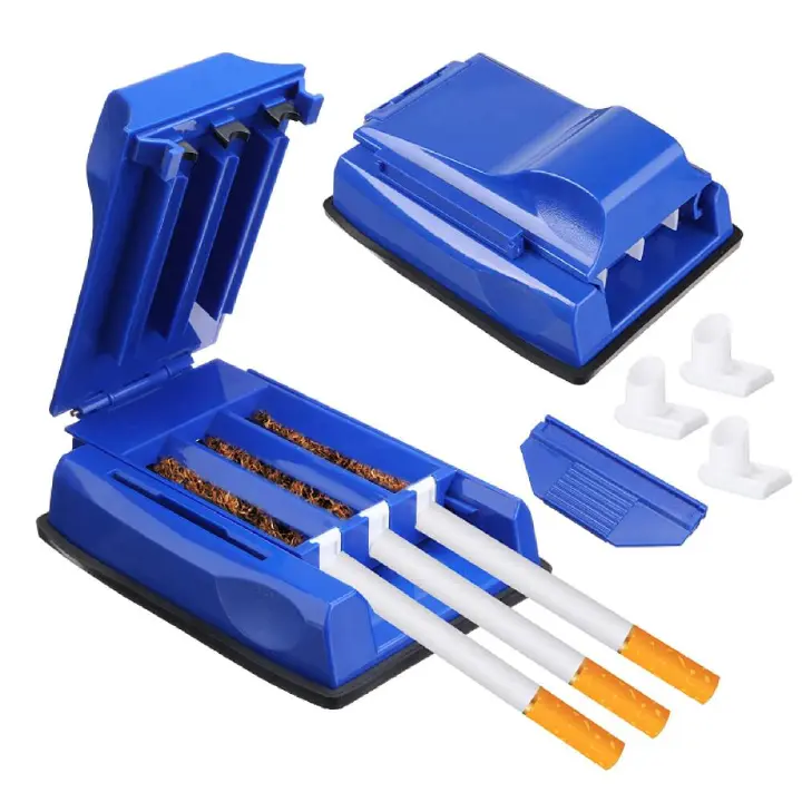 Manual Triple Tobacco Cigarette Rolling Tube Injector Machine Maker Roller Cigarette Maker Rolling Machine