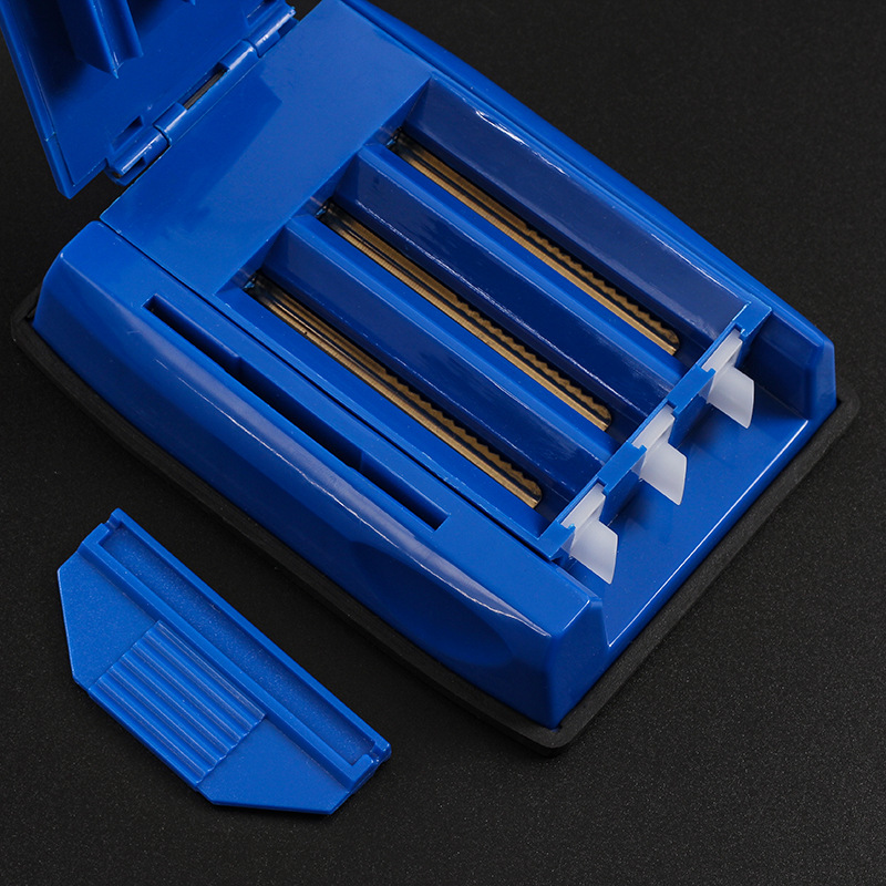 Cigarette Maker Rolling Machine, Three Tubes Manual Cigarette Roller Tube Tobacco Maker Tube Filling Machine, Rolling Tobacco