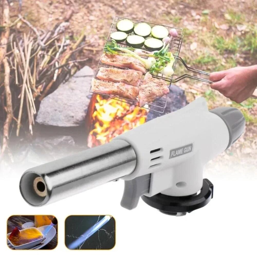 Multifunctional Portable Flame Gun Torch Burner For Camping BBQ Desserts Soldering Cooking Heating Tool Household Igniter