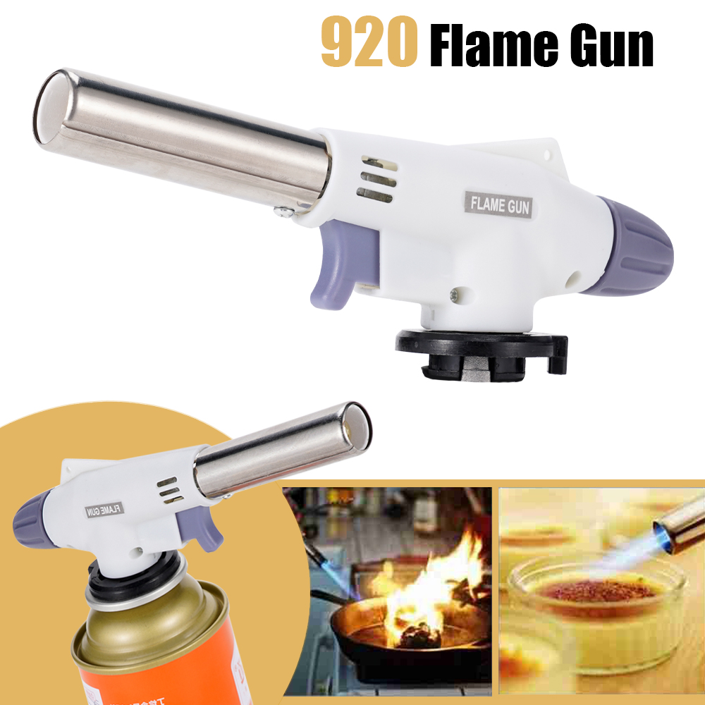 Multifunctional Portable Flame Gun Torch Burner For Camping BBQ Desserts Soldering Cooking Heating Tool Household Igniter