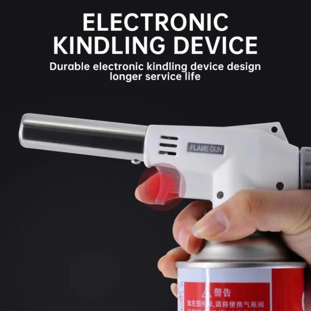 Multifunctional Portable Flame Gun Torch Burner For Camping BBQ Desserts Soldering Cooking Heating Tool Household Igniter