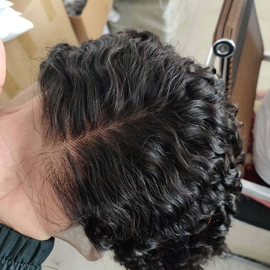Deep Wave Bob Wig 13x4 Deep Curly Wig Human Hair 13×6 Lace Frontal Wigs 250 Density Glueless Wigs
