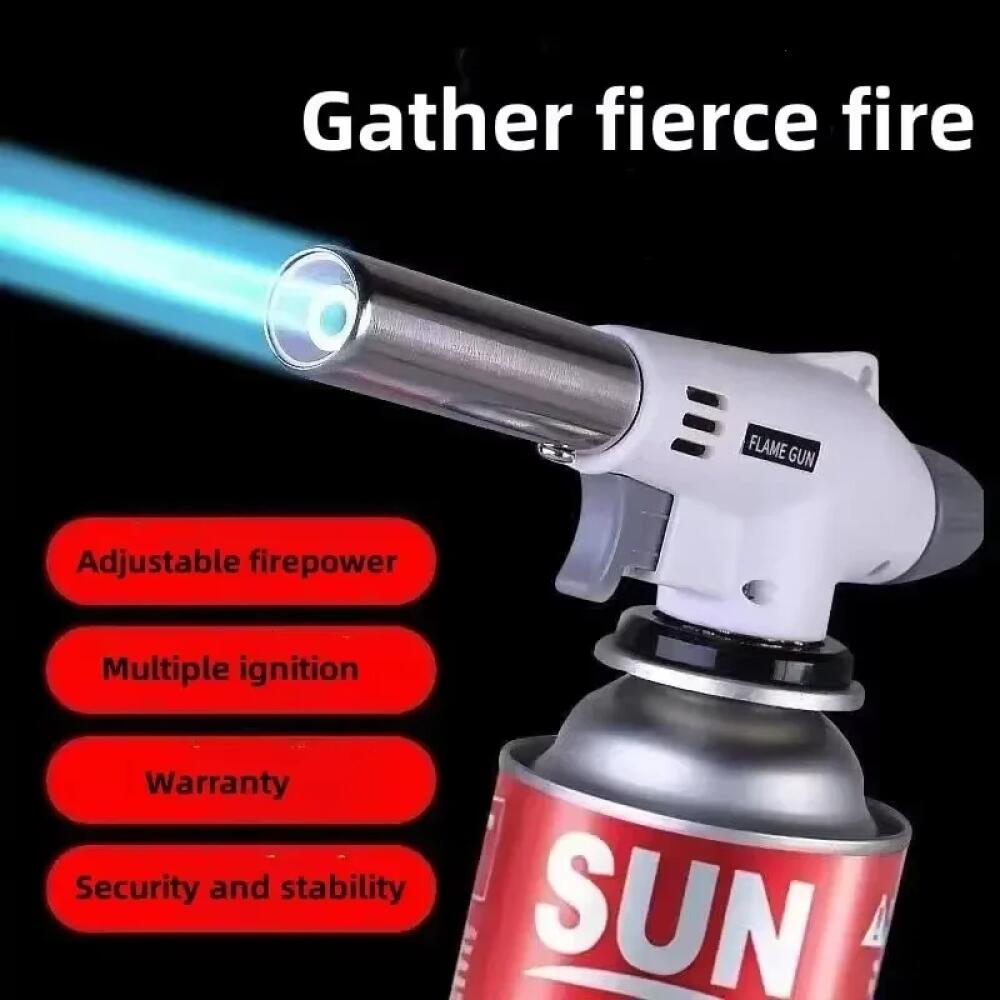 Multifunctional Portable Flame Gun Torch Burner For Camping BBQ Desserts Soldering Cooking Heating Tool Household Igniter