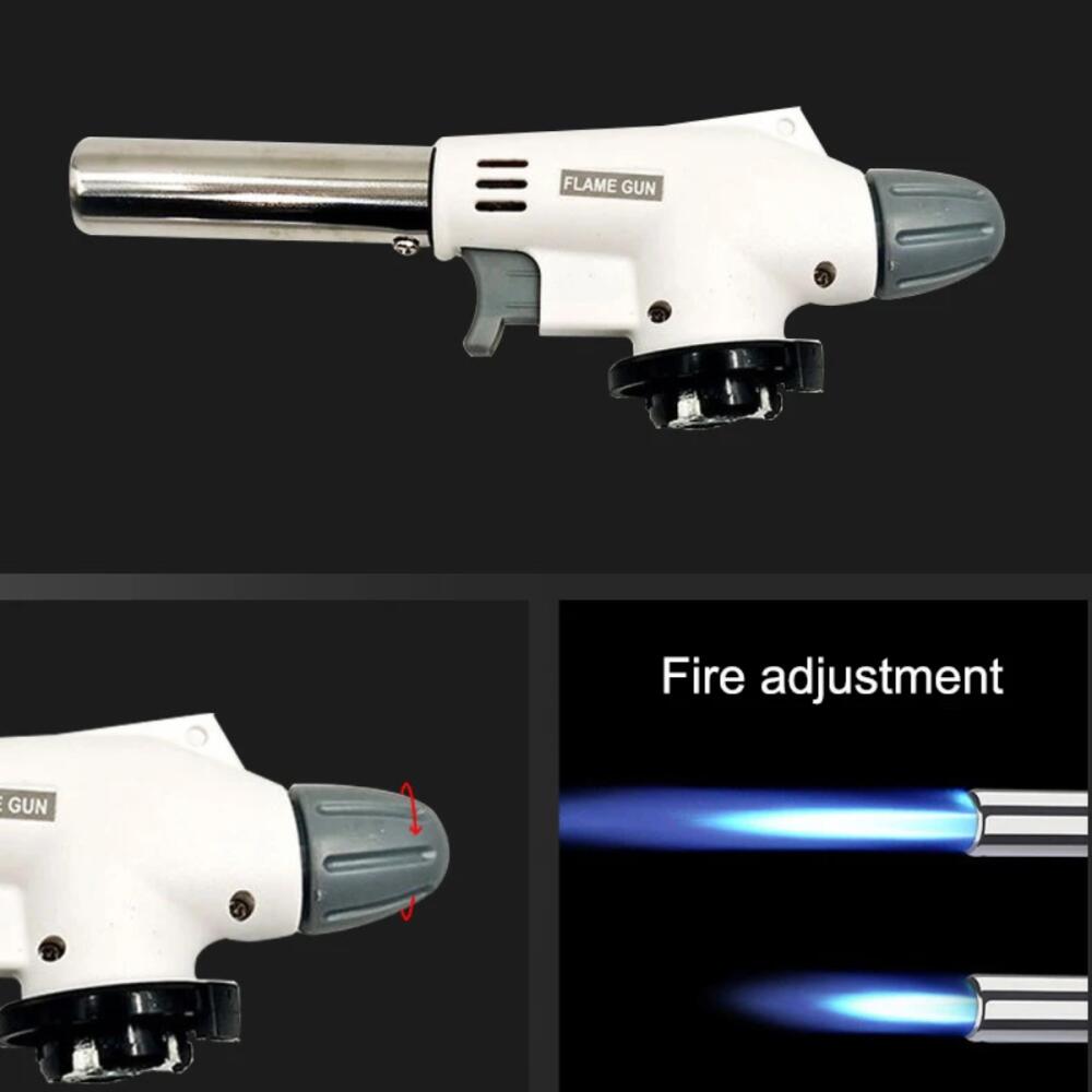 Multifunctional Portable Flame Gun Torch Burner For Camping BBQ Desserts Soldering Cooking Heating Tool Household Igniter