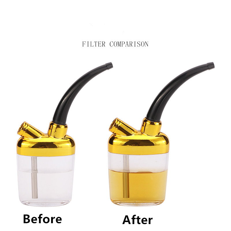 Portable Mini Handheld Cigarette Tube Filter Water Pipe Health Filter Water Pipe Men'S Cigarette Smoking Accessories Men'S Gifts