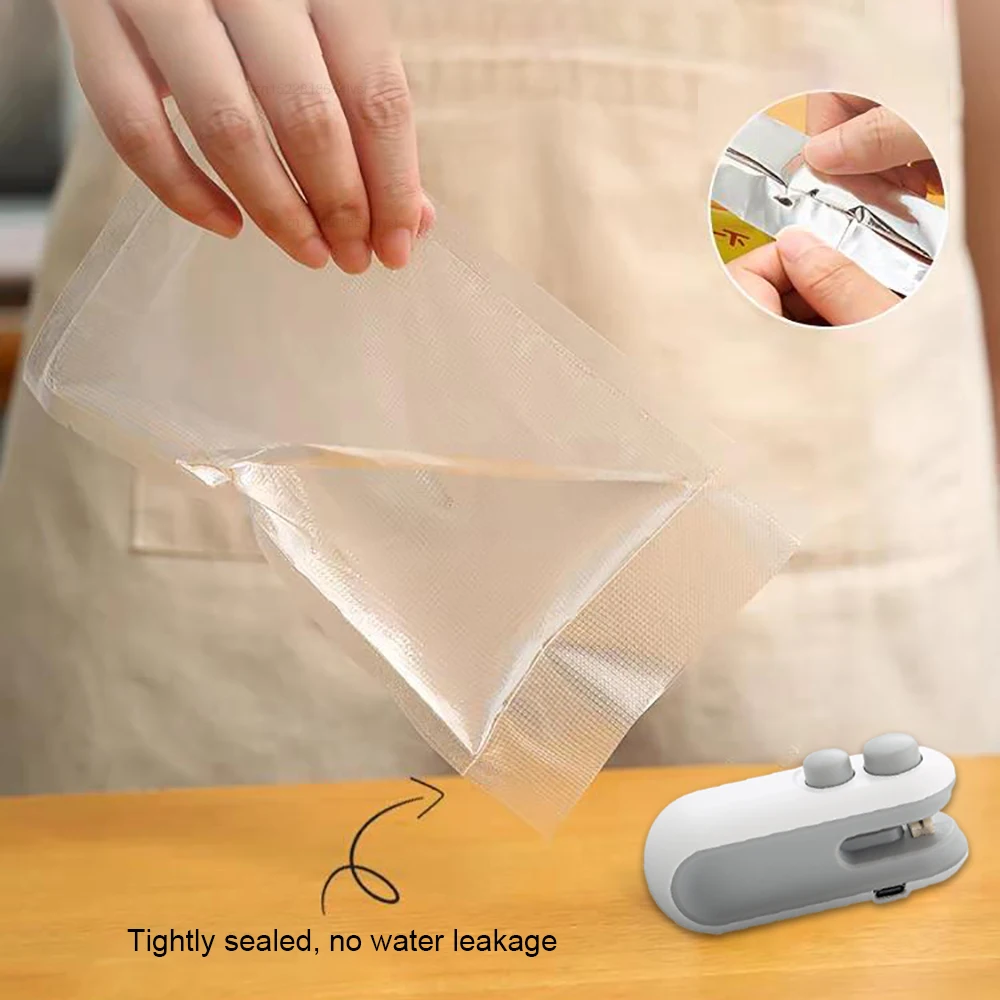 Mini sealing machine household plastic sealing machine snack moisture-proof sealing tool portable plastic bag food preservation plastic sealing machine